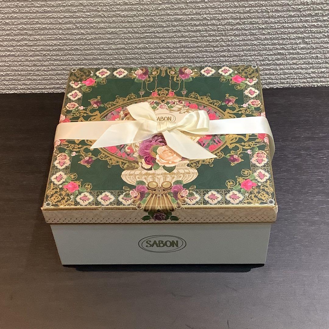 未使用 SABON サボン グリーンローズ ギフトセット シャワーオイル