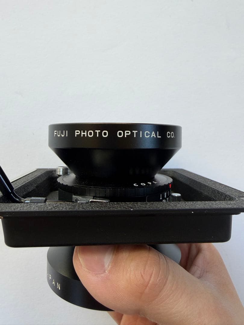 フジノン 75mm f5.6 大判レンズ FUJINON SWD 凹み 光学美品