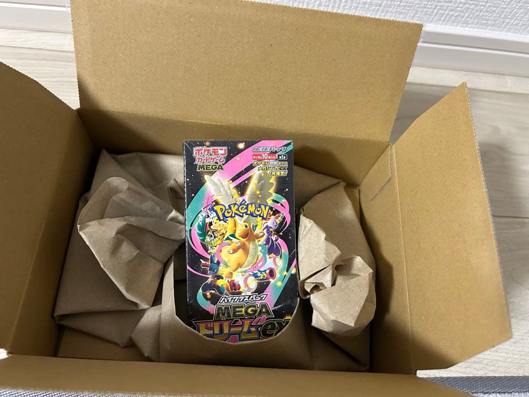 ポケモンカード MEGAドリームex ボックス　シュリンクあり