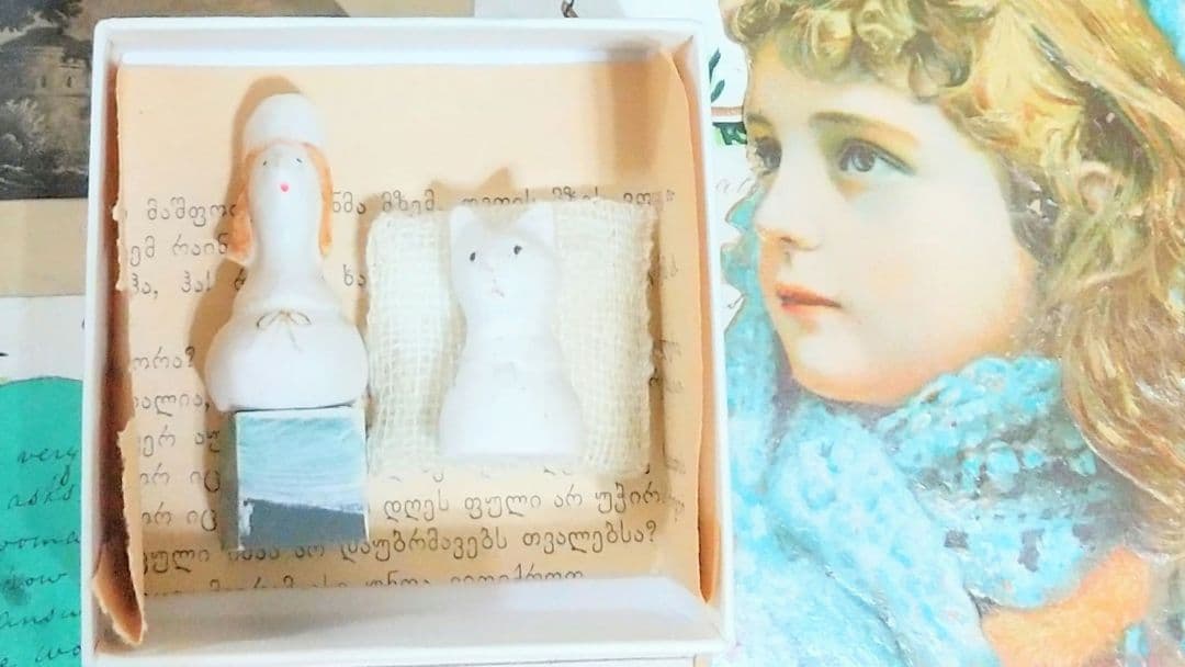 ♡にしおゆきさん作家ドールおるがん社作家置物作家陶器オブジェ作家人形ねこネコ猫