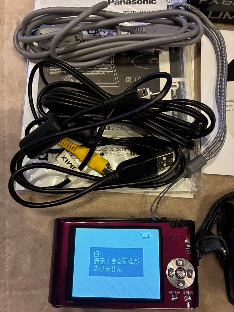 Panasonic LUMIX FX66 赤色 デジタルカメラ