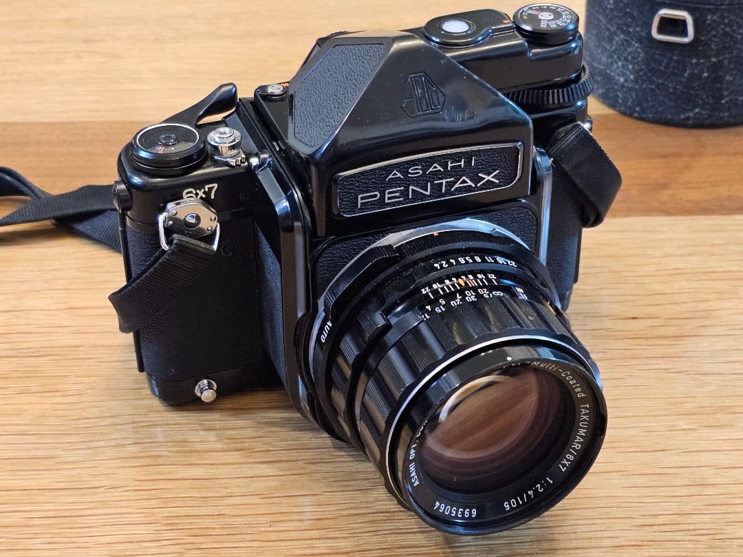 ASAHI PENTAX 中判カメラ TAKUMAR 67 105mm バケペン