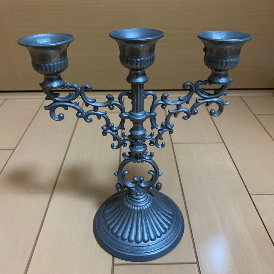 キャンドルスタンド　アンティーク燭台