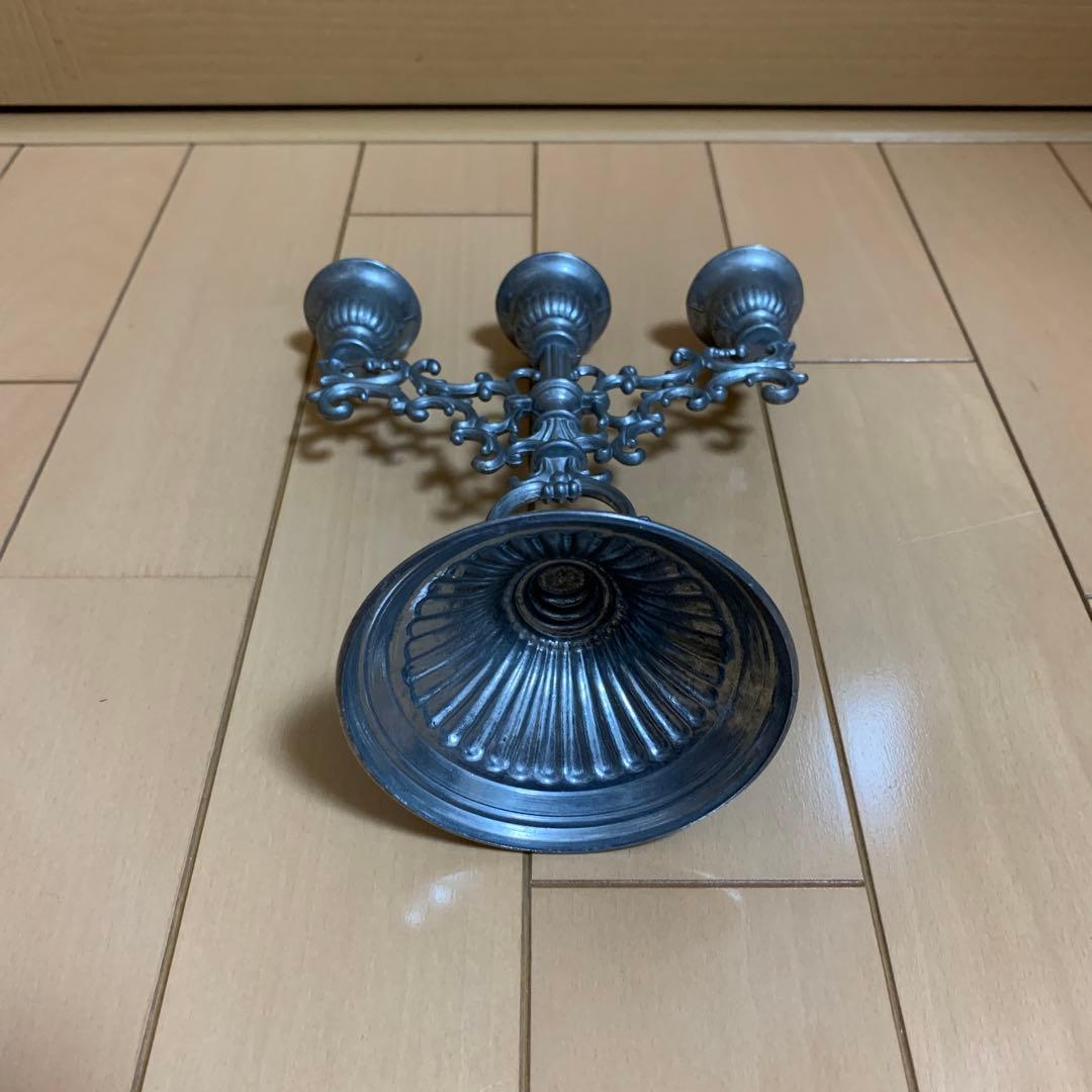 キャンドルスタンド　アンティーク燭台
