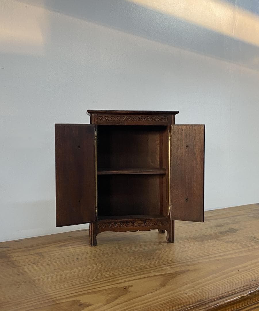 フランス アンティーク Cabinet ドール 人形 キャビネット