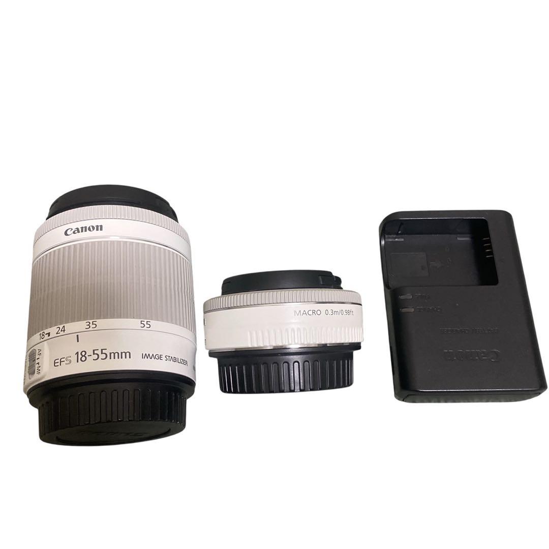 美品 Canon kiss X7 ダブルレンズキット レンズ×2 キャノン 人気