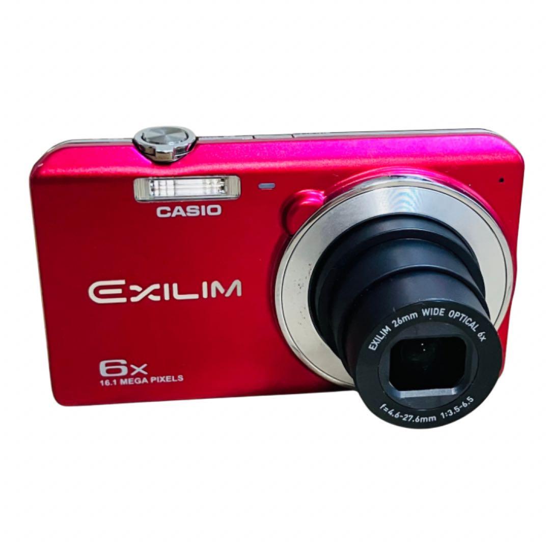 美品　CASIO カシオ　EXILIM EX-Z880 レッド　デジタルカメラ
