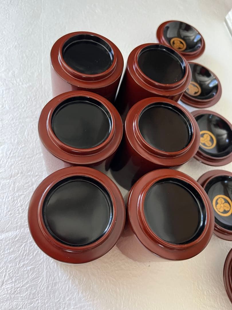 漆器 小吸物椀 6客　茶会席