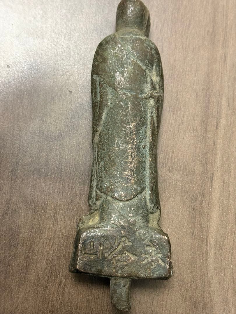 古仏像 　古董 古銅地蔵菩薩仏像