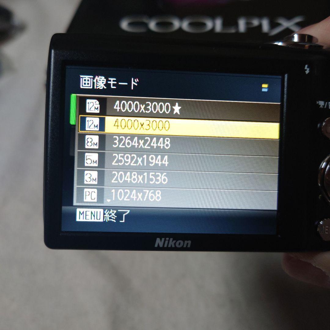 Nikon COOLPIX .S3000パープル デジタルカメラ
