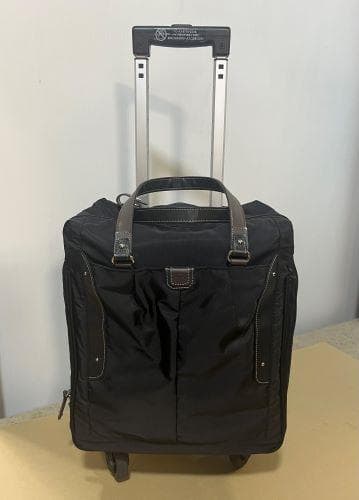 J【中古品】ACE キャリーカート トローリーバッグ 4輪で移動もスムーズ
