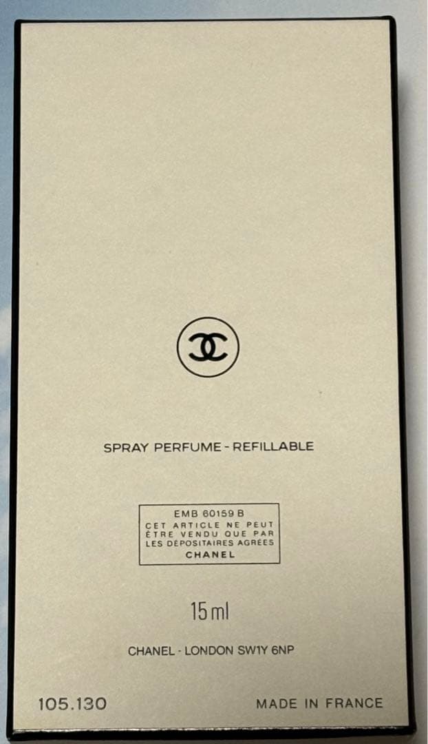 CHANEL N°5 パルファム リフィラブルとCHANEL N°5パルファム