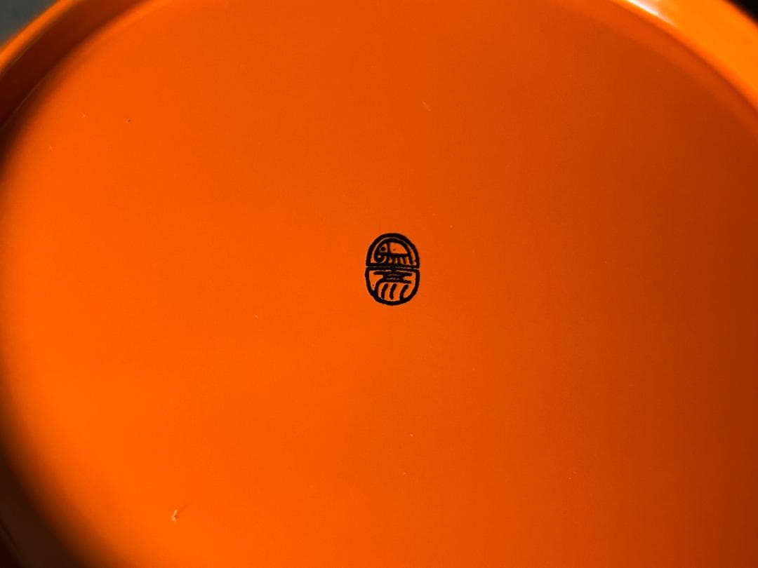 平安 象彦 楳子 朱塗 椿皿 5客 共箱 菓子盆 茶道具 未使用品 58