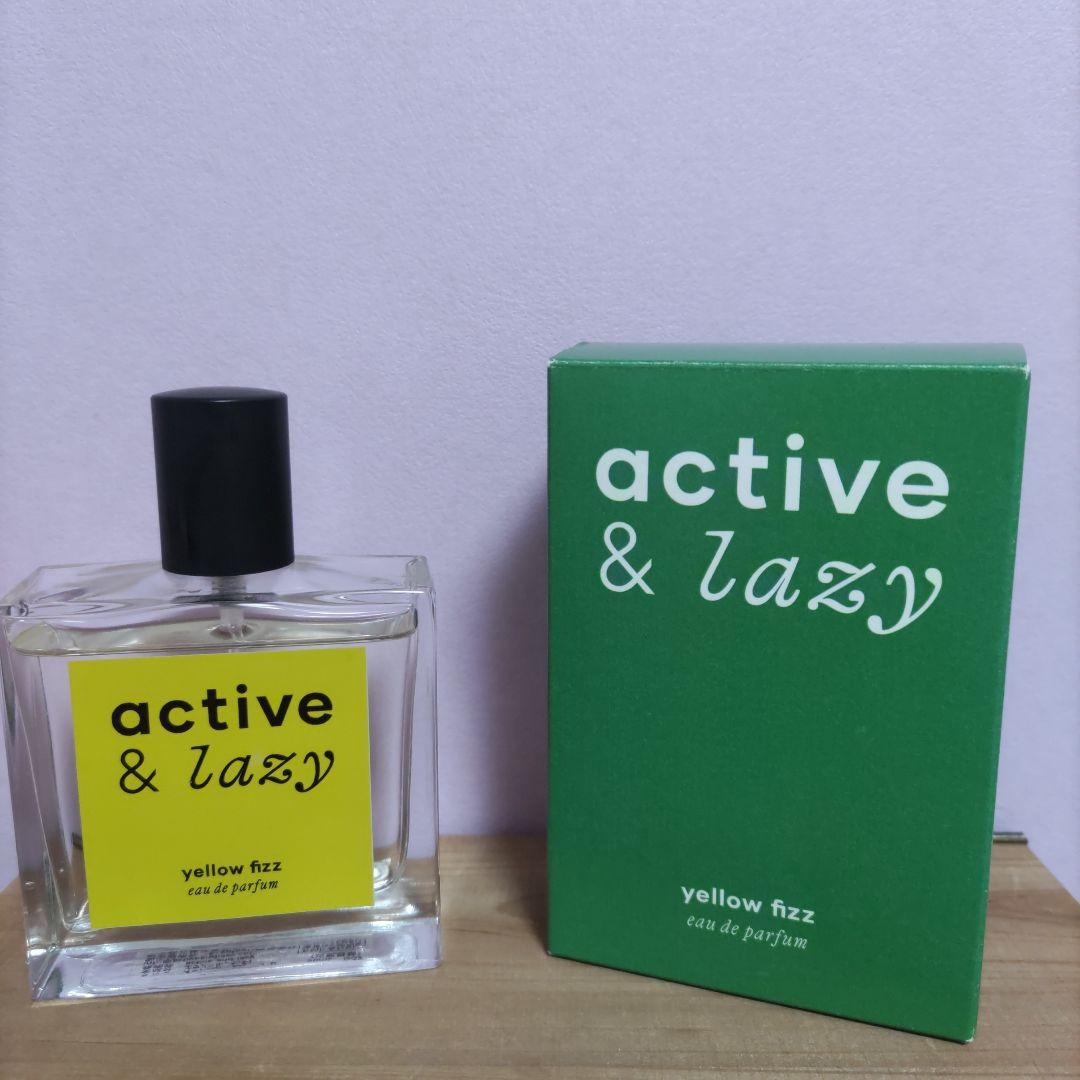アクティブ アンド レイジー　active ＆ lazy　香水レア　香りの解放区