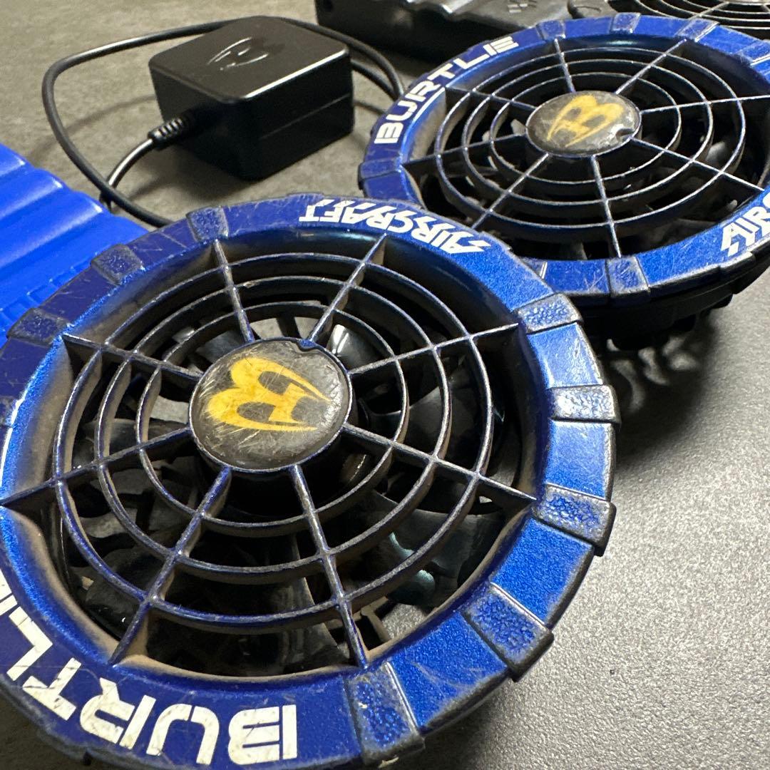 BURTLE AIRCRAFT 空調服　バッテリー　ファン17V