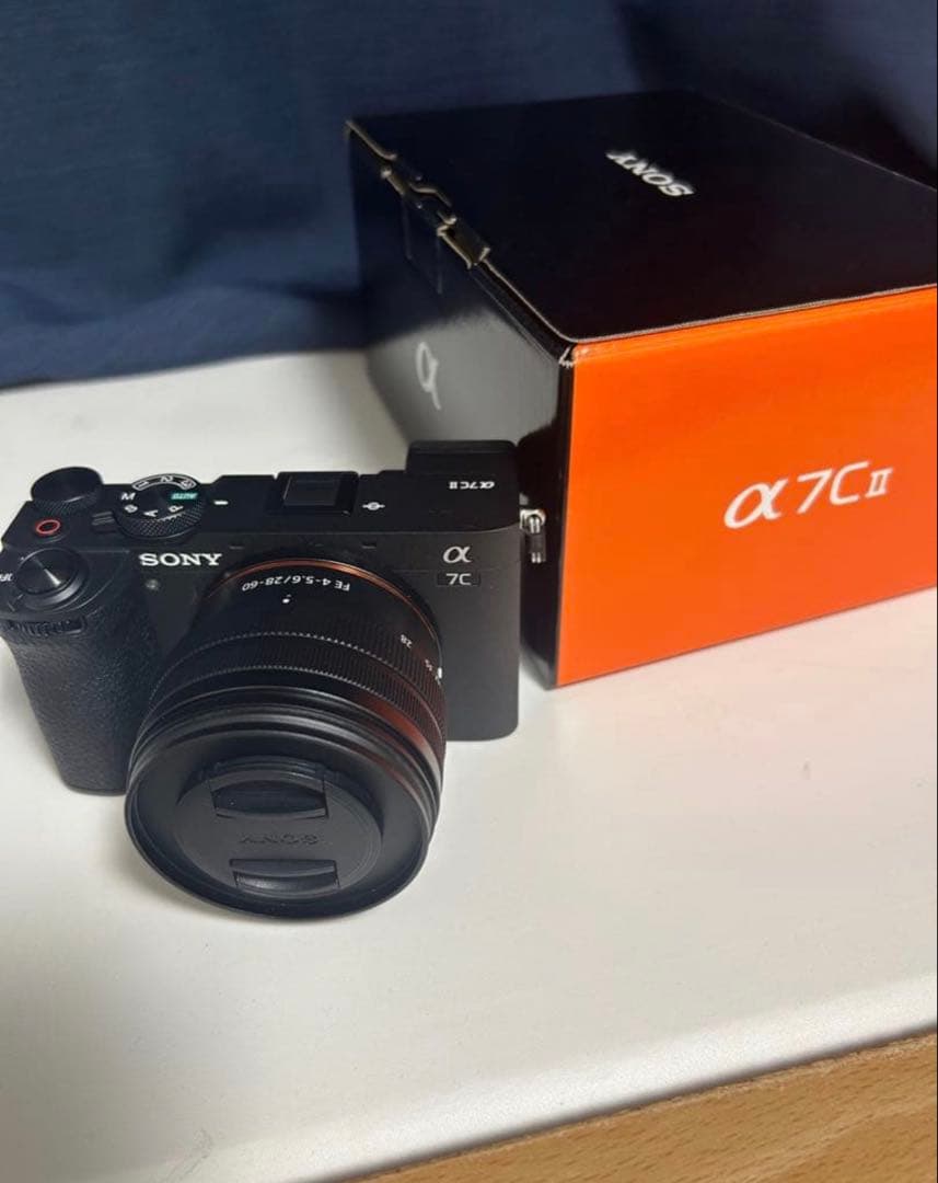 美品SONY α7CII ズームレンズキット　ILCE-7CM2LBQ