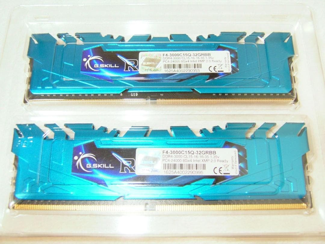 G.Skill Ripjaws4 DDR4-3000 16GB ①