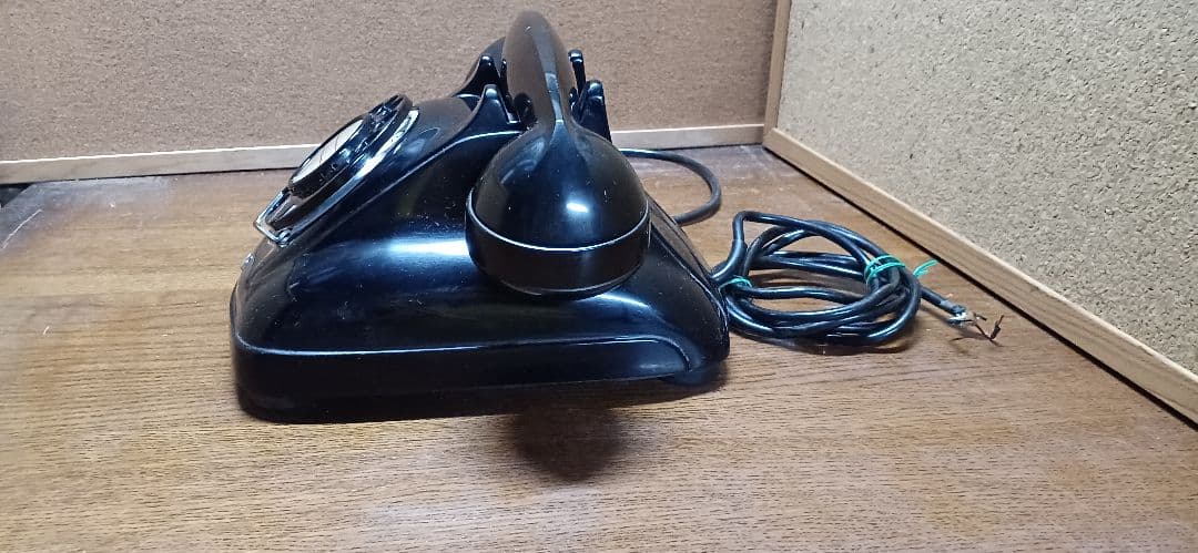 【昭和レトロ】電電公社時代　4号A黒電話機