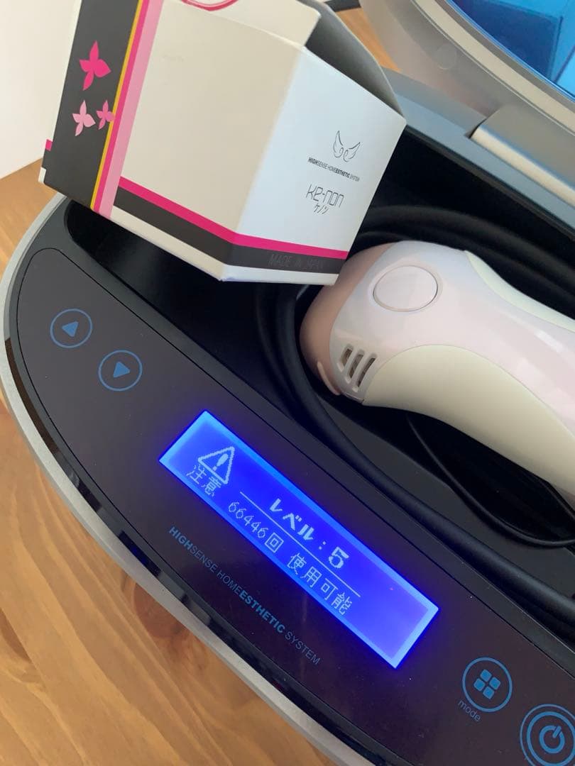 Ke-non ケノン　フラッシュ式脱毛器　ver.6.0 カートリッジ付