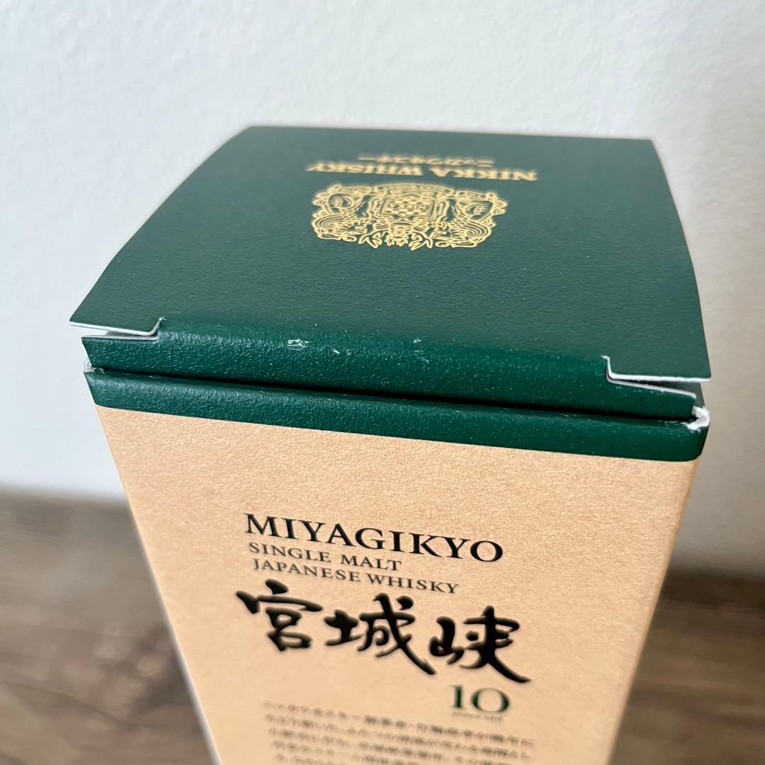 ♦ 宮城峡 10年 箱付き 700ml ニッカ シングルモルト ウイスキー