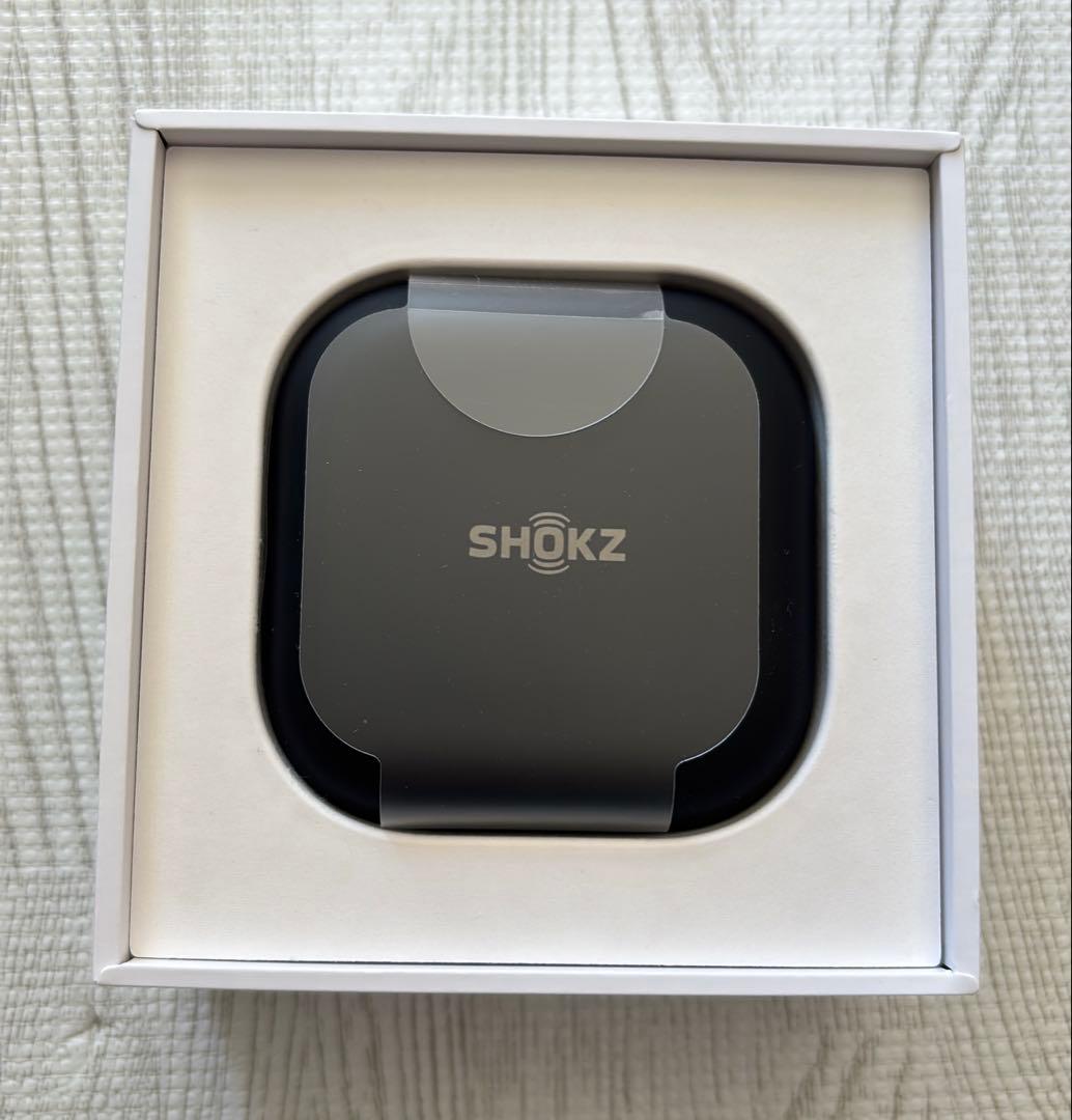 SHOKZ OPENFIT ブラック ワイヤレスイヤフォン