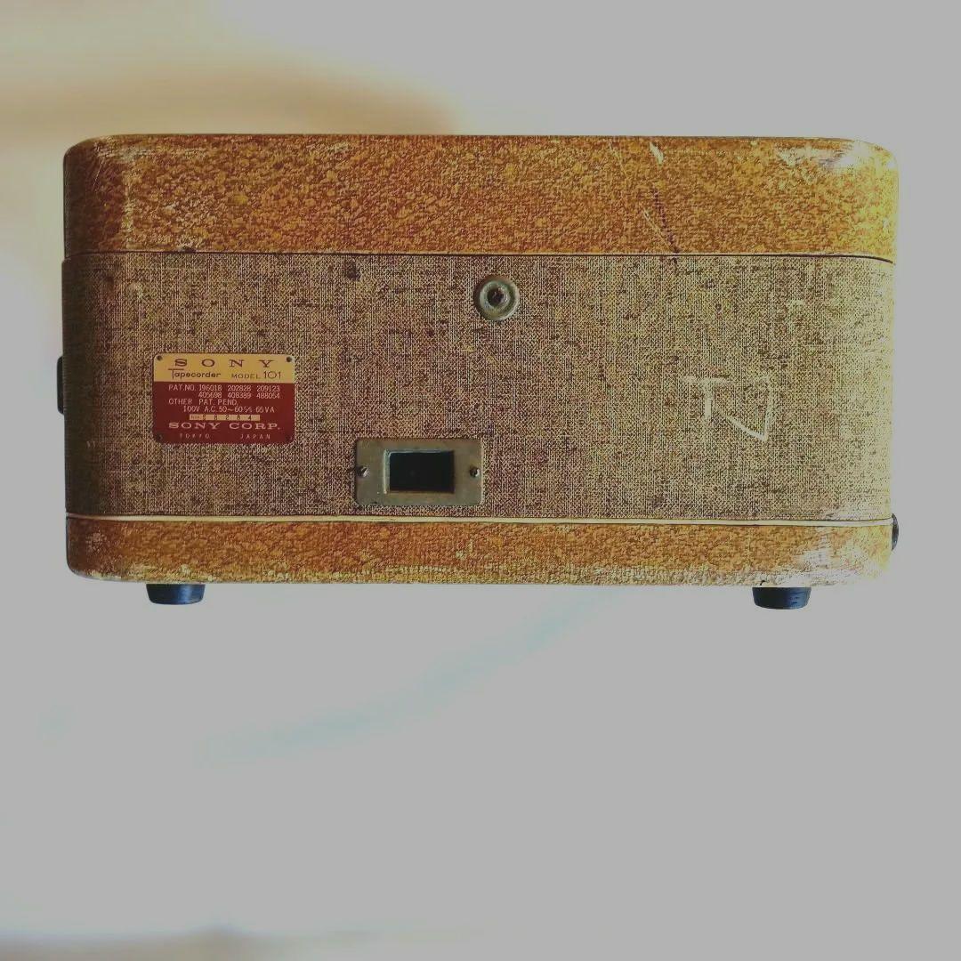 昭和レトロ品 SONY テープレコーダー101 ジャンク品