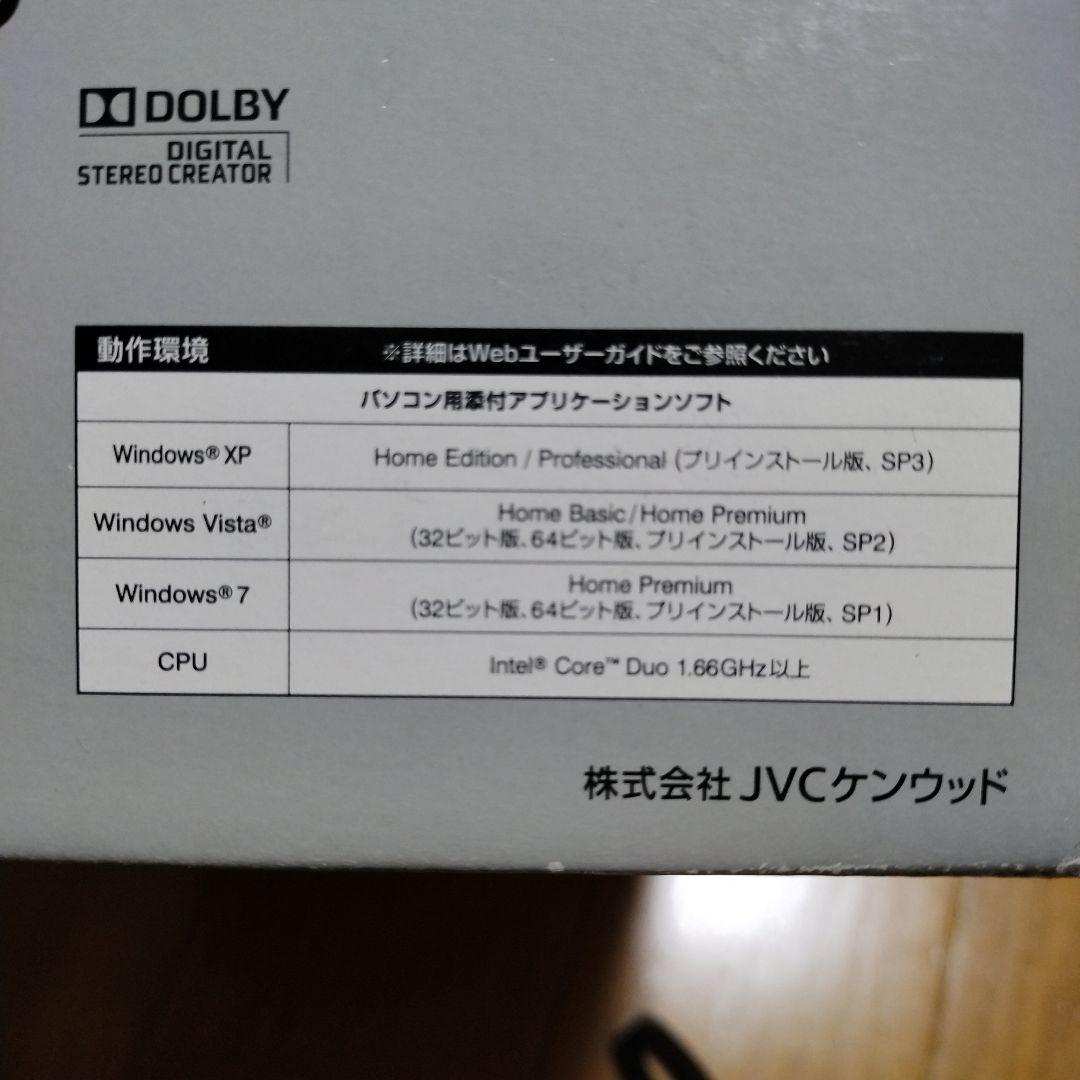 大人気Everio JVC GZ-E107-N フルHD ビデオカメラ　元箱付き