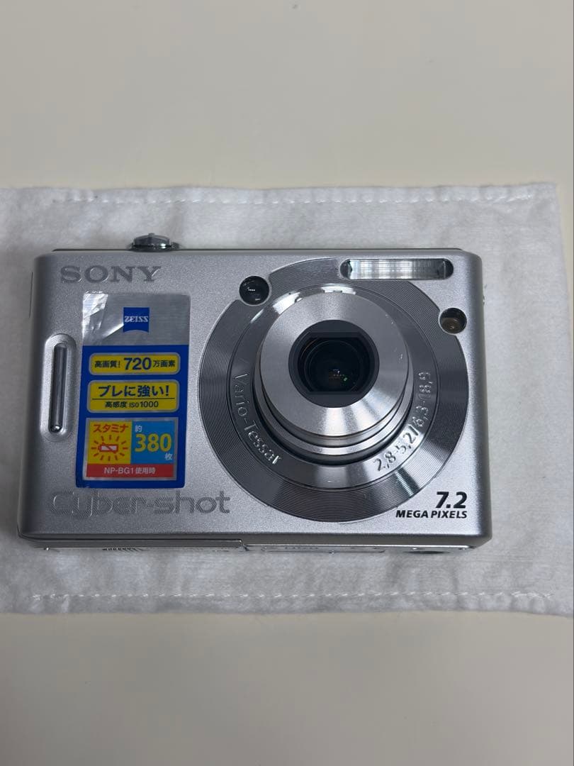 【極美品】SONYソニーCyber-ShotDSC-W35デジカメケースカード付