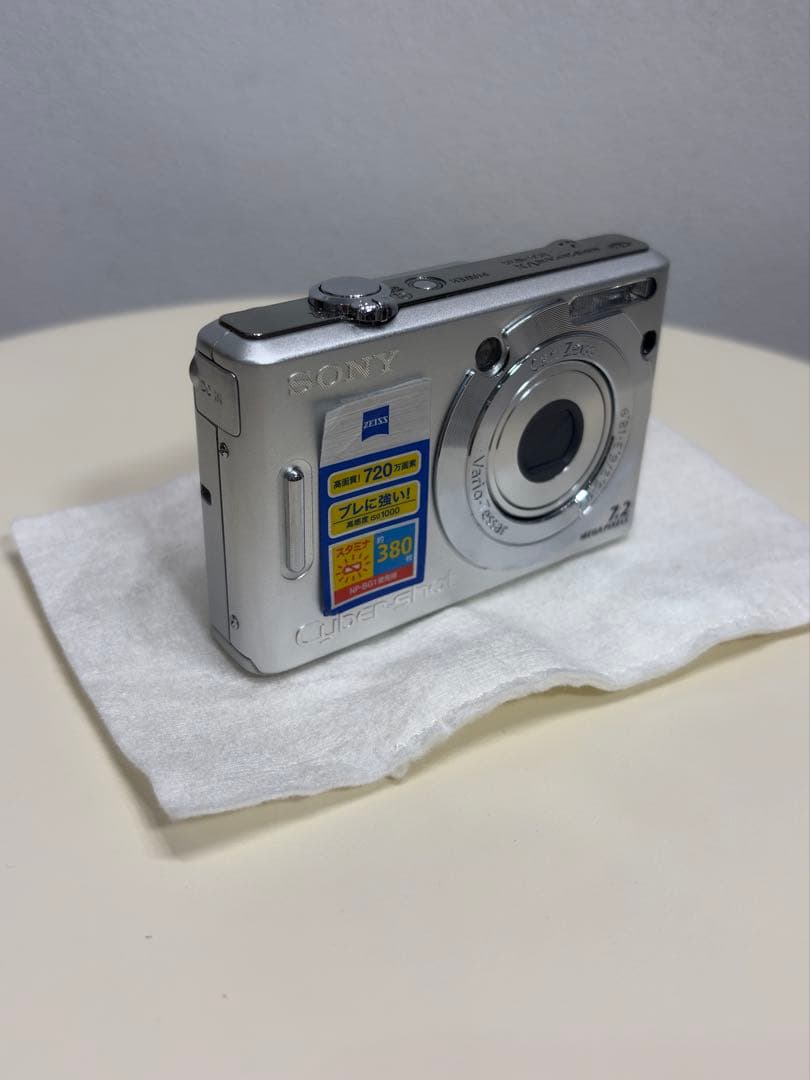 【極美品】SONYソニーCyber-ShotDSC-W35デジカメケースカード付