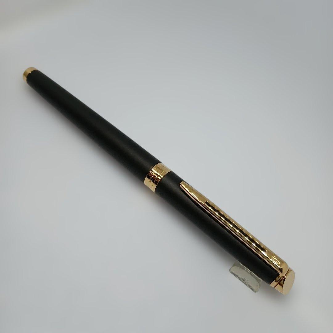 Waterman マットブラック 万年筆 F細字