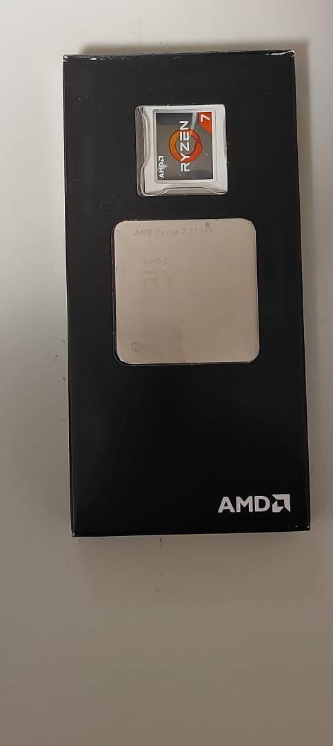 RYZEN7 3700X 動作未確認ジャンク品 純正クーラー付