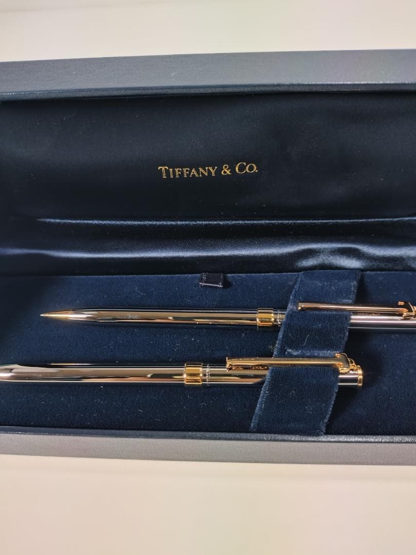 TIFFANY&Co./ティファニー Tクリップ ボールペン・シャーペン　美品