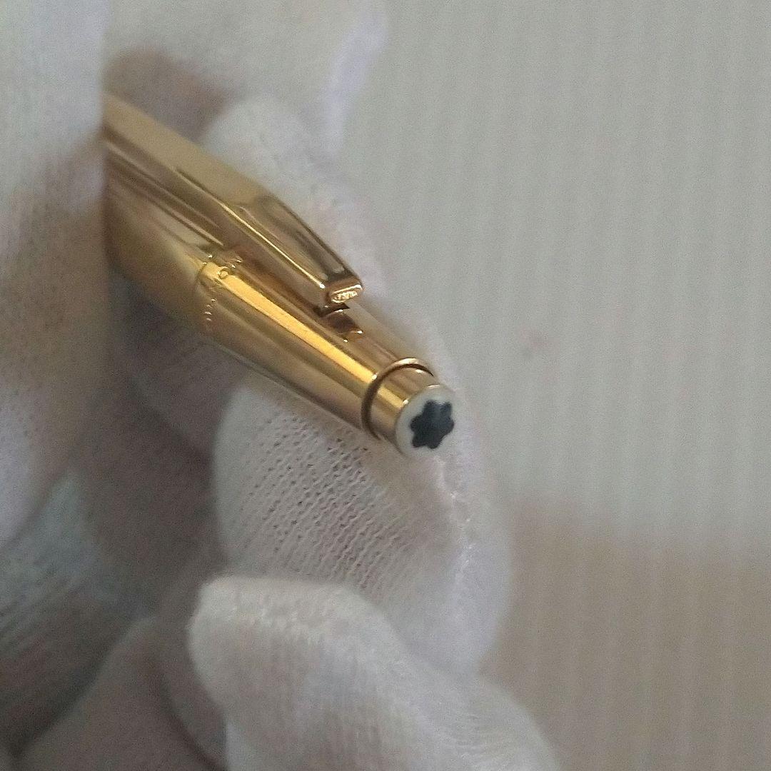 【希少品】モンブラン 旧ノブレス シャープペンシル　金張り　0.9mm