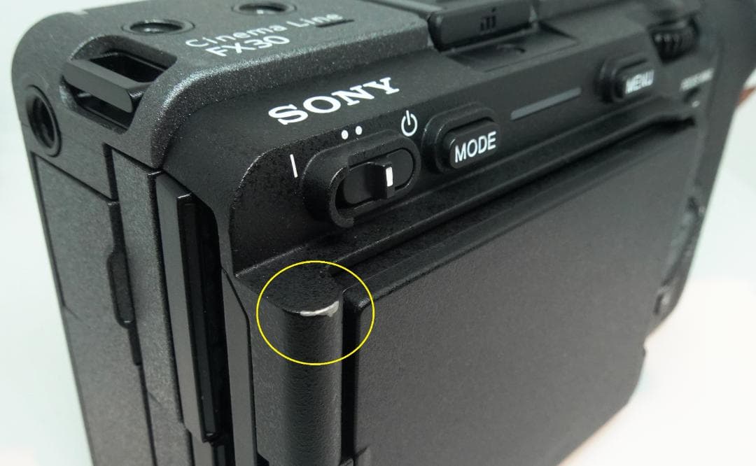 SONY Cinema Line FカメラFX30 箱とバッテリー１個付き