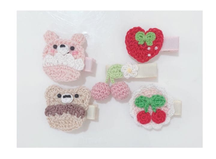 ハンドメイド　ベビー　ヘアクリップ  澪様