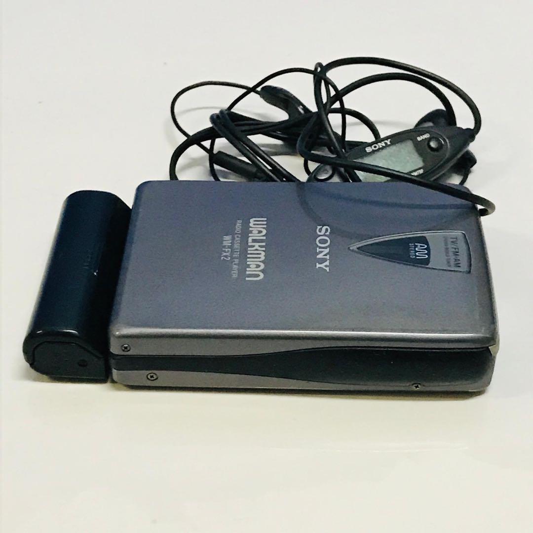 SONY カセットウォークマン WM-FX2 整備品 リモコン付き