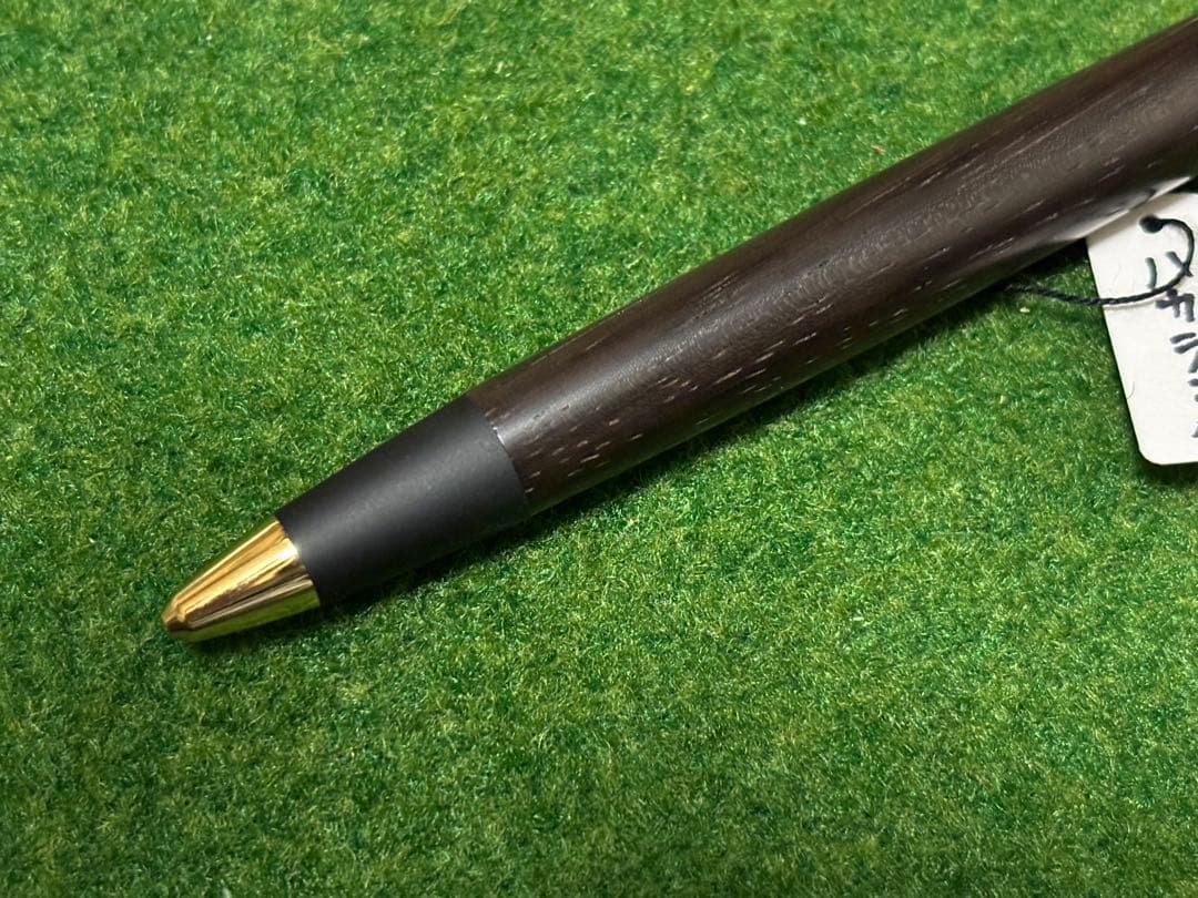 新品未使用　野原工芸　新型シャープペンシル　ゴールド金具　ハカランダ　超希少樹種