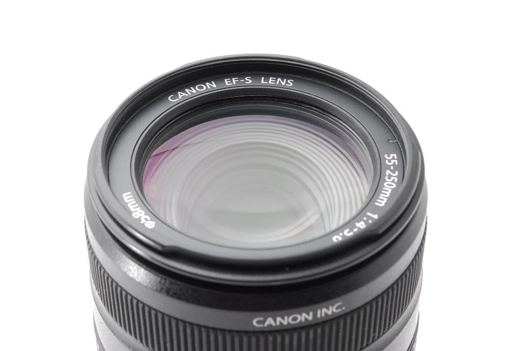 【美品】Canon EF-S 55-250mm F4-5.6 IS　手振れ補正