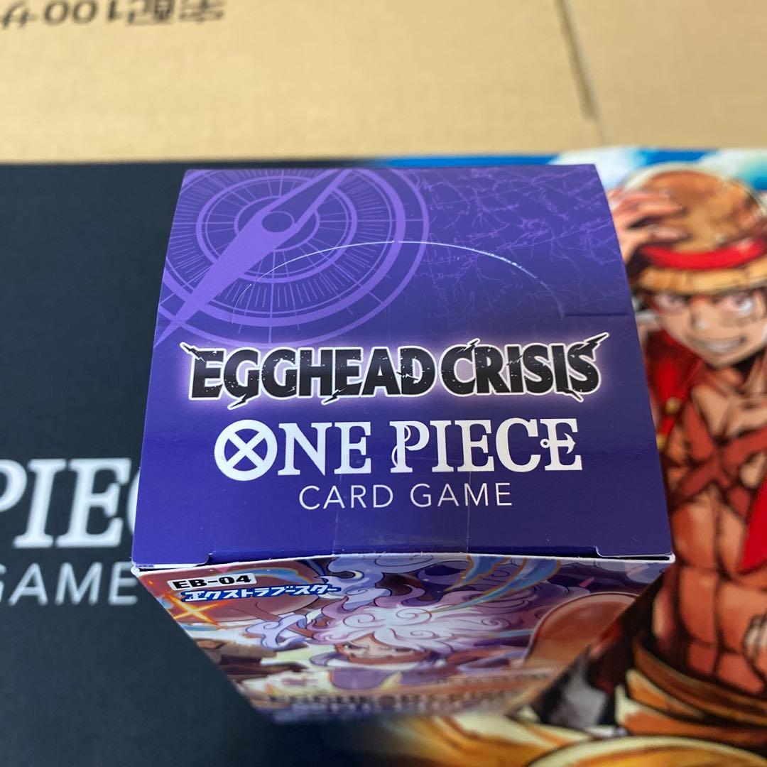 EGGHEAD CRISIS ONE PIECE カードゲーム　テープ付きBOX