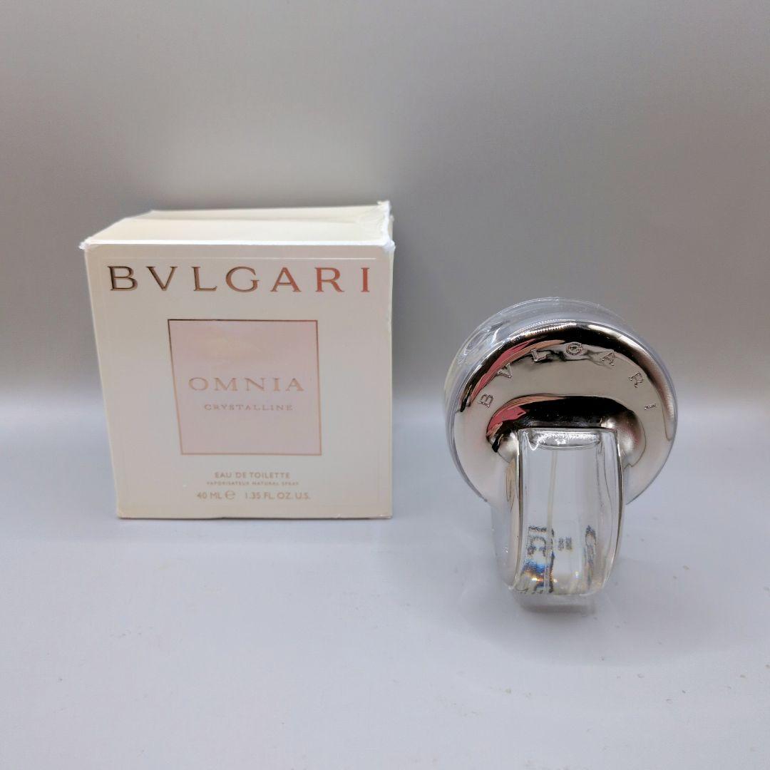 【ほぼ未使用】ブルガリ オムニア クリスタリン オードトワレ 40ml 香水