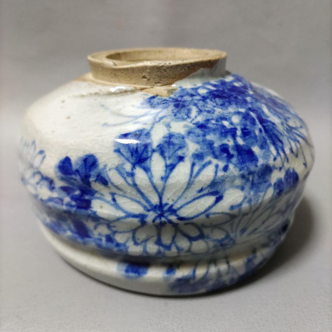 山本石荘画　抹茶茶碗
