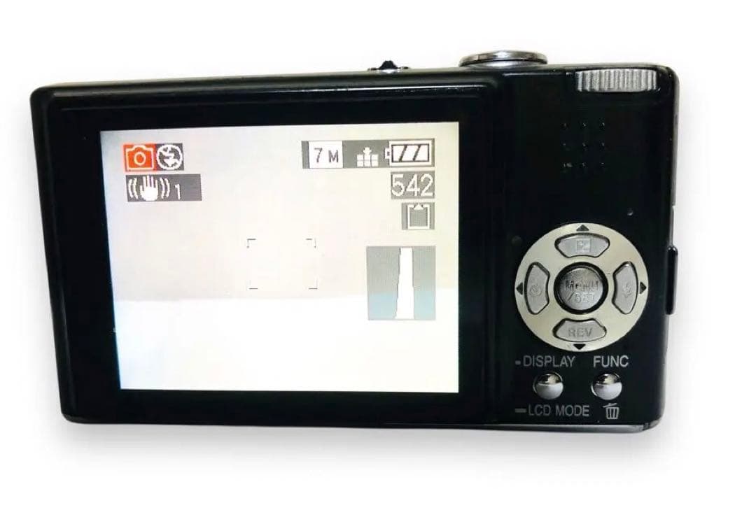 動作品 パナソニック LUMIX DMC-FX30 コンパクト カメラ ブラック