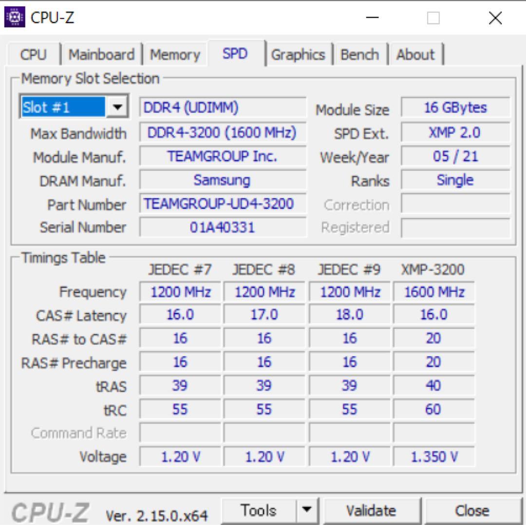 T-FORCE DDR4メモリー 64gb (16×4枚セット)