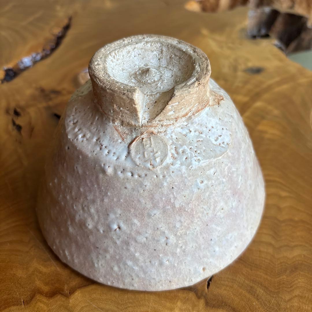 萩焼 波多野指月作 扇芝庵 抹茶碗 茶道具