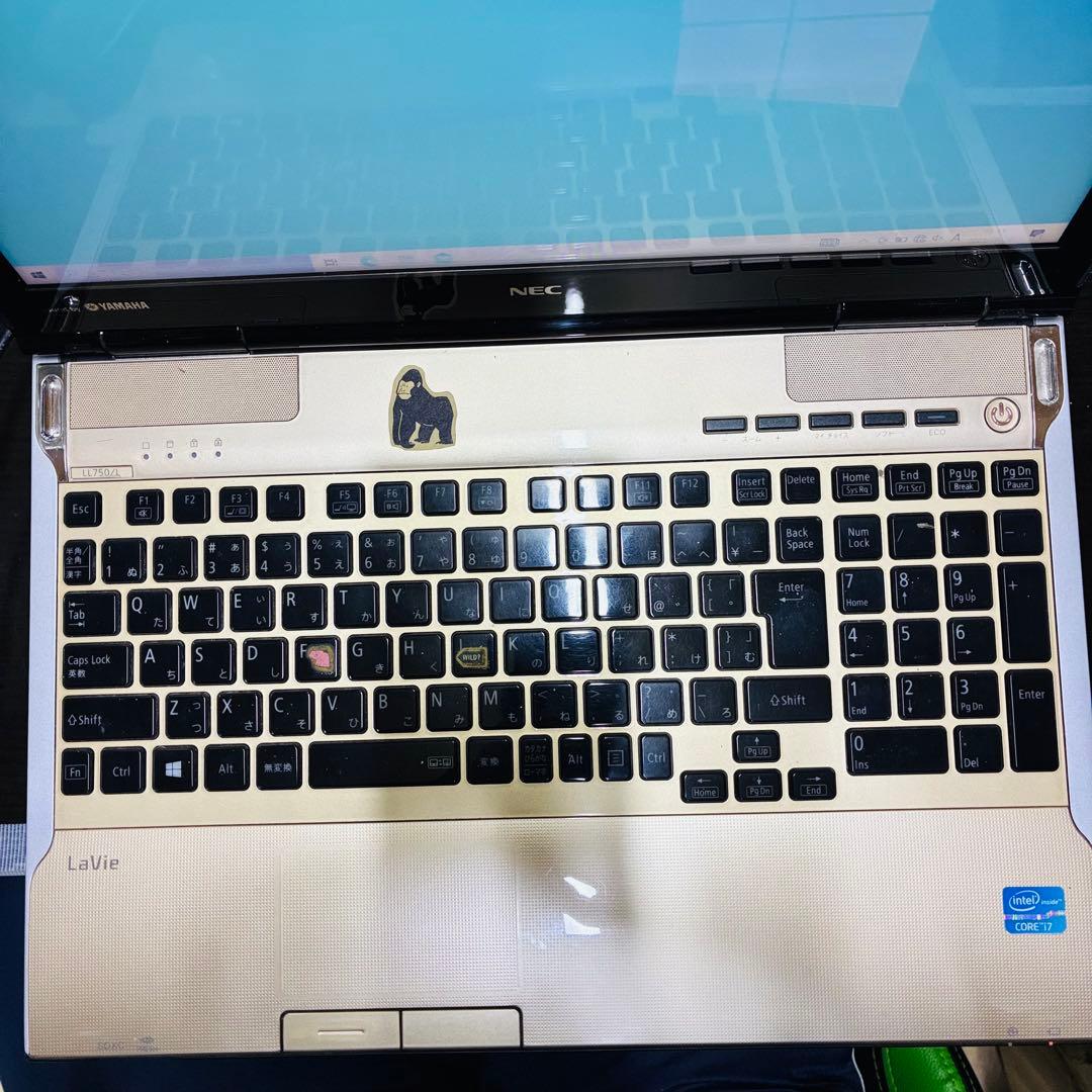 NEC LaVie L PC-LL750LS6G i7 4コア ブルーレイ