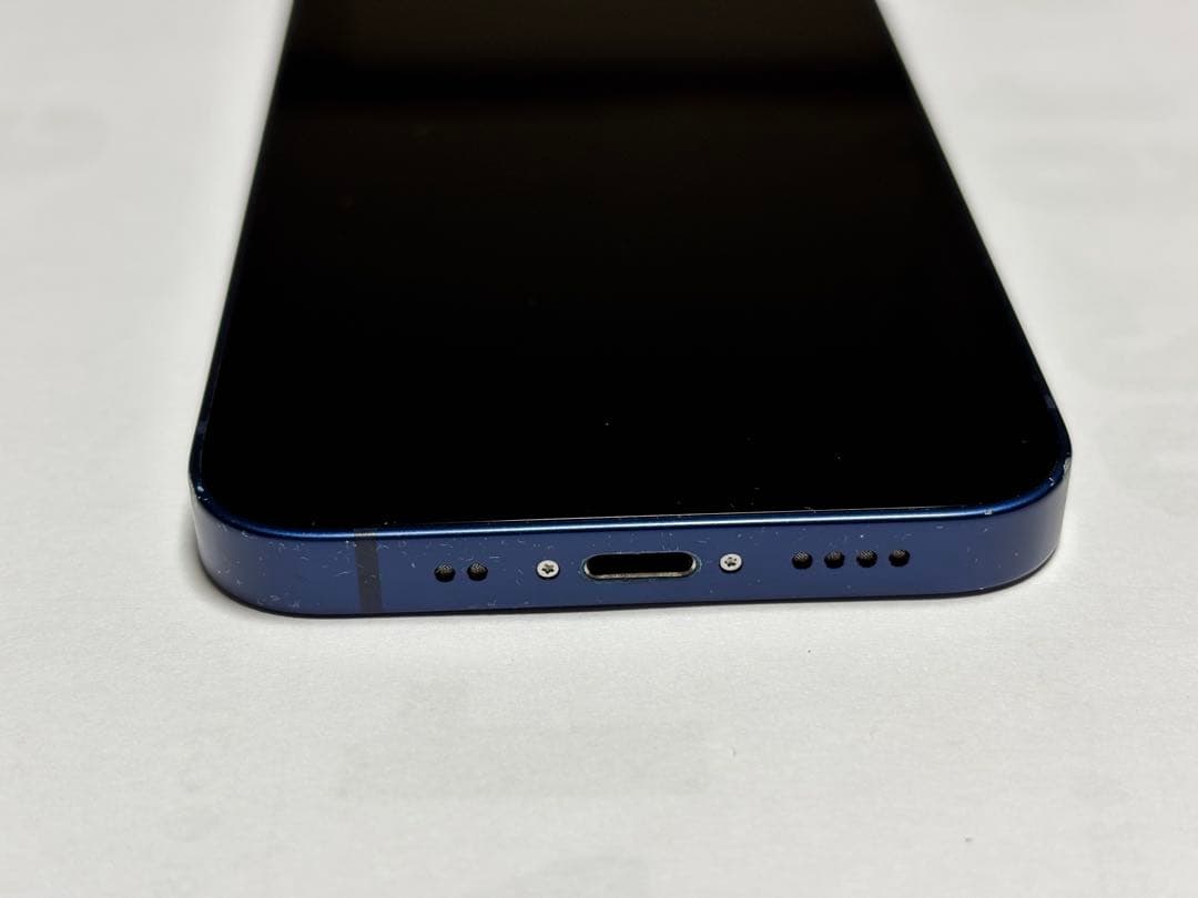 Apple iPhone 12 mini ブルー 64GBバッテリー77%