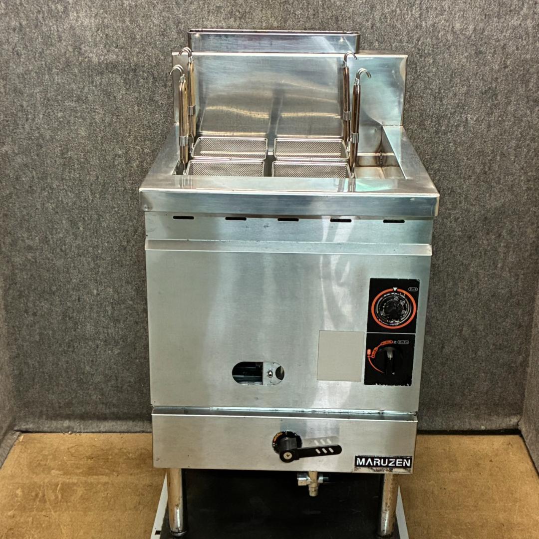 マルゼン　冷凍麺釜　ゆで麺機　MRF-056B　LPガス　　26241