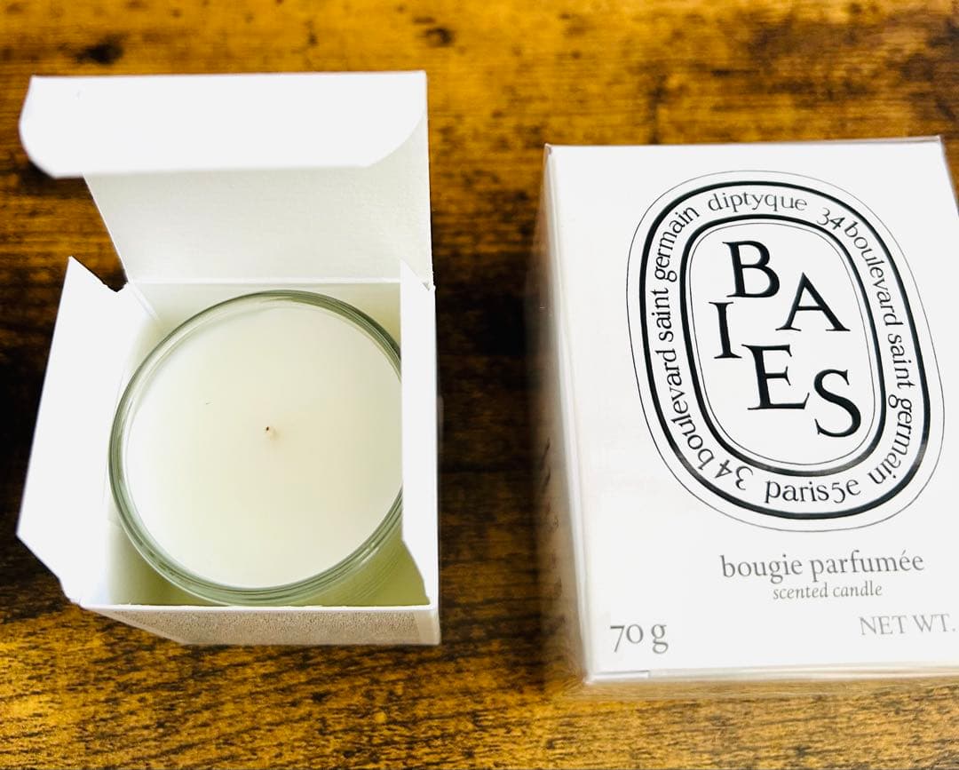 diptyque BAIES キャンドル 70g+35g