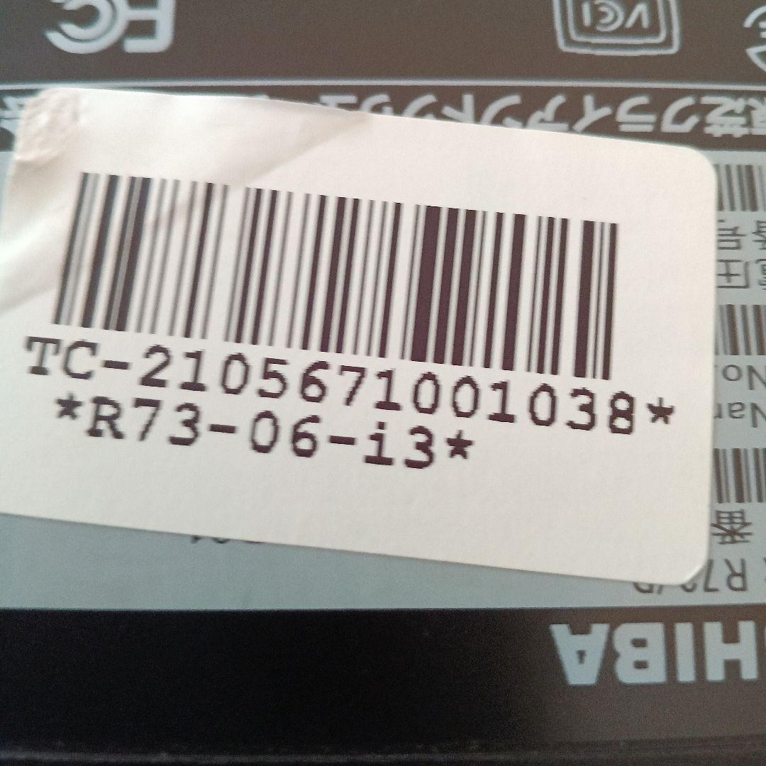 TOSHIBA ノートPC 本体