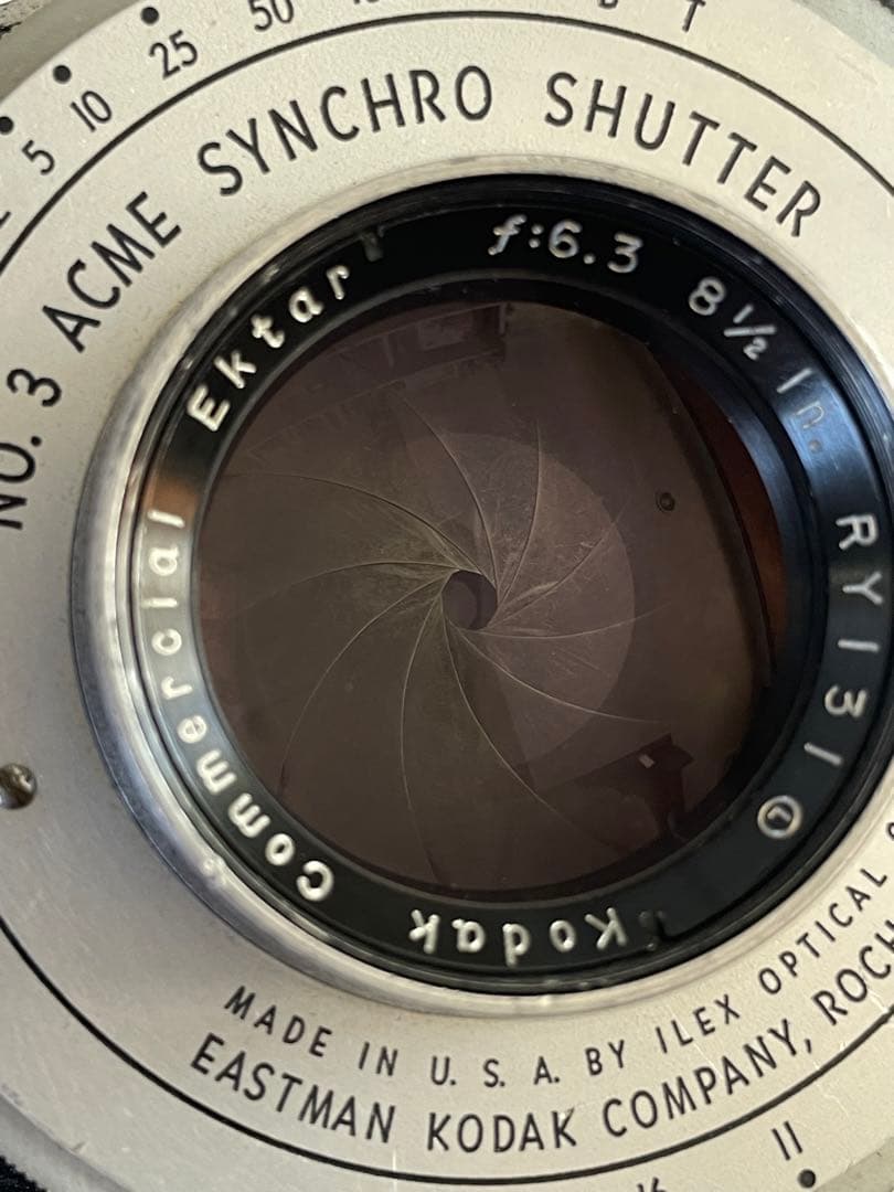 Kodak コマーシャルエクター 8 1/2 in f/6.3